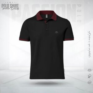 Micro Fabric Black T-shirt